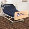 Medacure Standard Height Expandable Hospital Bed, Fully Electric with ProEx 42 Mattress MC-SLB48XCH0KA